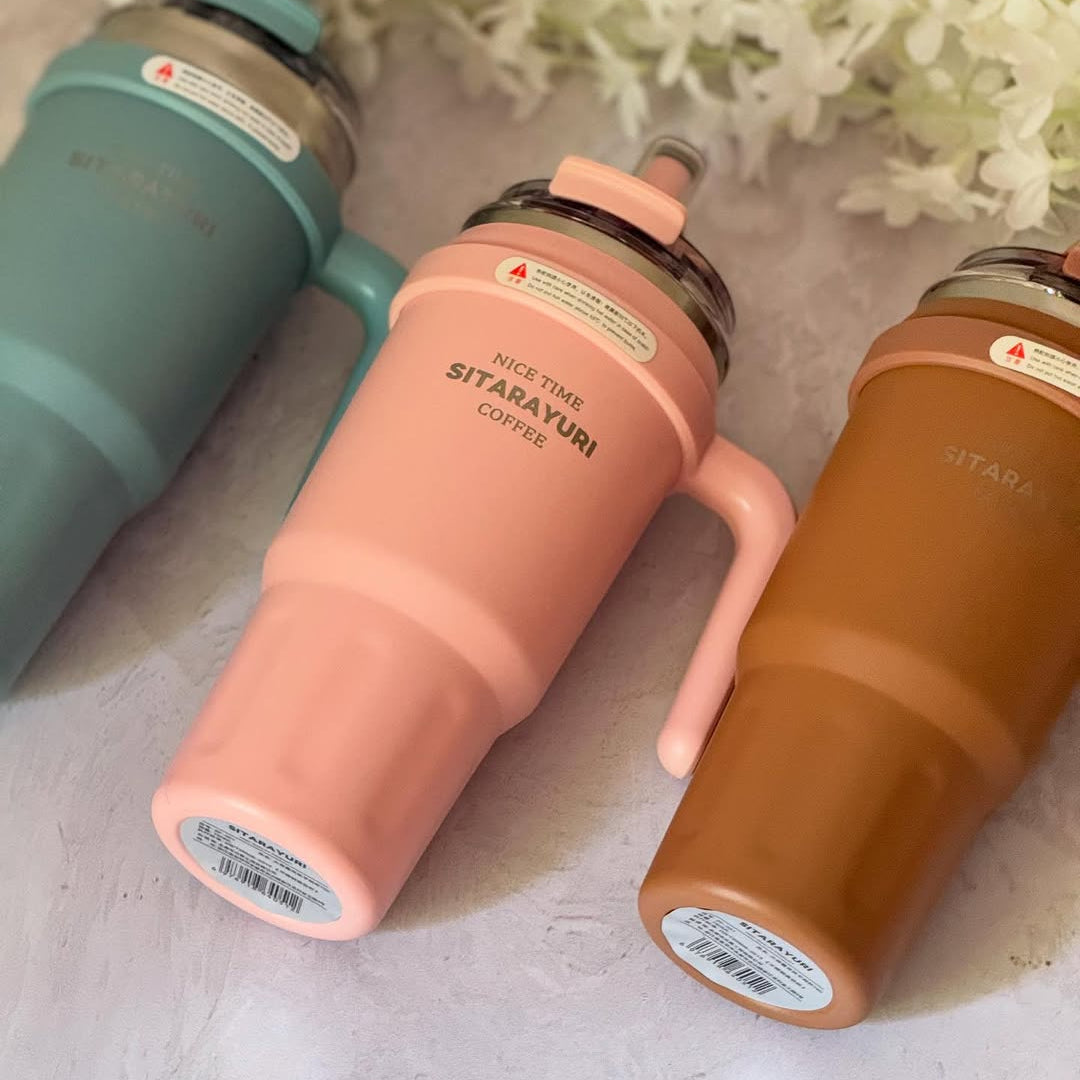 SITARAYURIStainless Steel Vacuum Insulated Tumbler 780ml Hot & Cold Drink Bottle