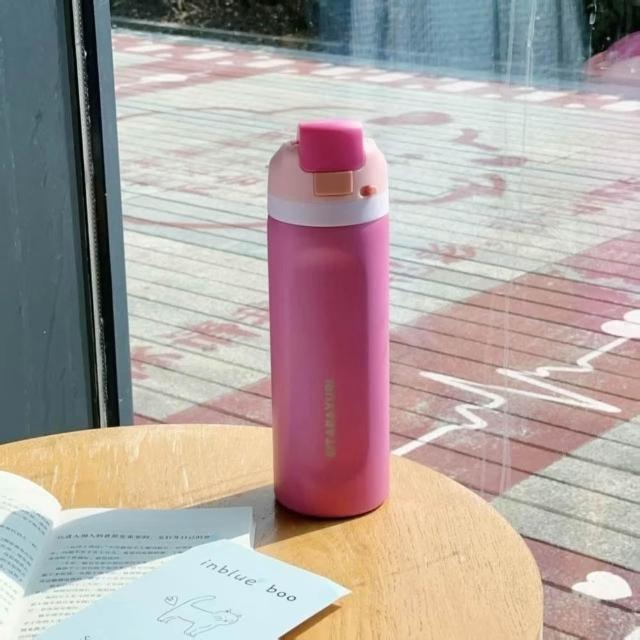 Sitarayuri dual-lock insulated sports travel mug 710ml in multiple colours – Home Hatch Pakistan