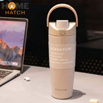 Sitarayuri flip-top leak-proof insulated travel mug 900ml – assorted colours – Home Hatch Pakistan