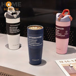 Sitarayuri flip-top leak-proof insulated travel mug 900ml – assorted colours – Home Hatch Pakistan