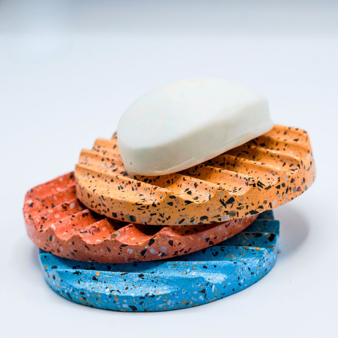 Lava Soap Placer | Terrazzo Marble Chips