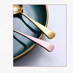 Stainless Steel Rose Gold Fork n Spoon