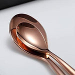 Stainless Steel Rose Gold Fork n Spoon