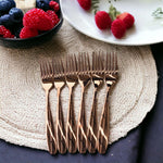 Stainless Steel Rose Gold Fork n Spoon