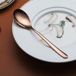 Stainless Steel Rose Gold Fork n Spoon