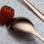 Stainless Steel Rose Gold Fork n Spoon