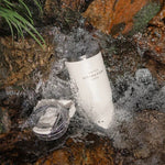 900 ml leakproof stainless steel insulated coffee tumbler with straw and handle