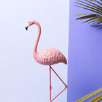 Standing Pink Flamingo Figurine | Home Décor - Home Hatch