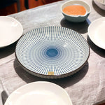 Stripe Design Ceramic Plates | Kitchenware - Home Hatch