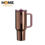 The Quencher ProTour Flip Straw Tumbler | 40 OZ Polished Rose Gold