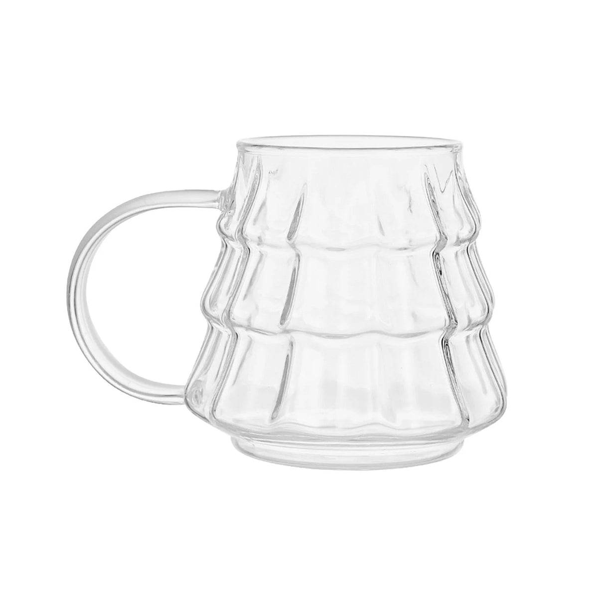 Transparent Elegant Coffee Mug with Handle
