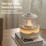 “UFO raindrop LED humidifier and essential oil diffuser with night light – Home Hatch”