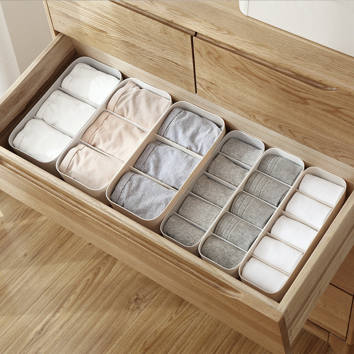 5 - GridUnderwear/Socks Drawer Organizer| Storage & Organizing