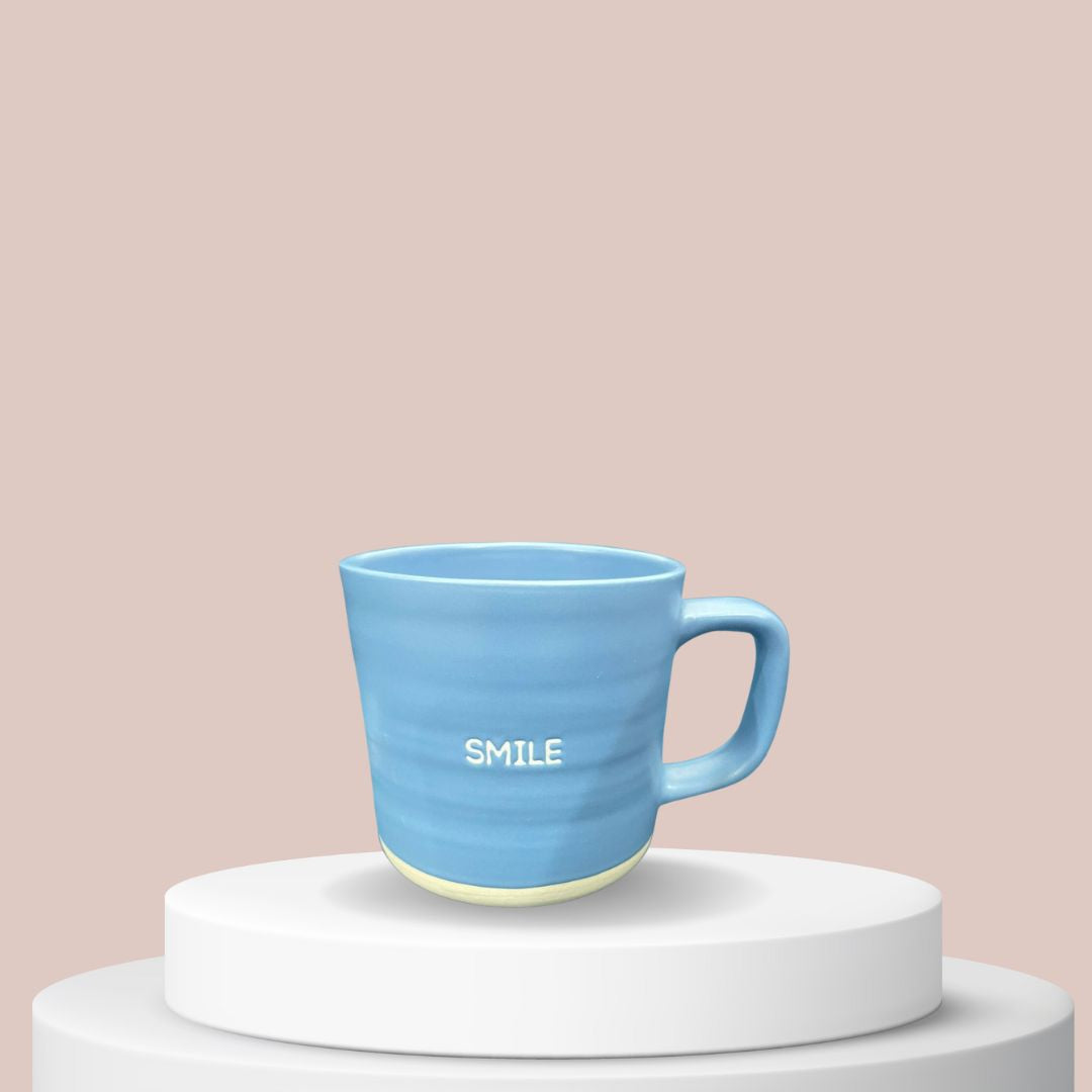 Ceramic Mug with Unglazed Bottom