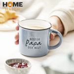 Vintage Enamel Coffee Mug – Retro Style