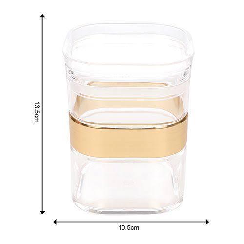 Sparkle Acrylic Jar With Air Tight Lid | Storage Container