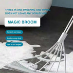 Multi-function Cleaning Scraper | Silicone Magic Broom Floor Wiper Squeegee