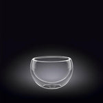 Double Walled Glass Bowl