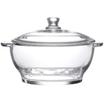 Delisoga Glass Serving Bowl With Lid