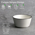 White Ceramic All Purpose Bowls | Soup Bowl