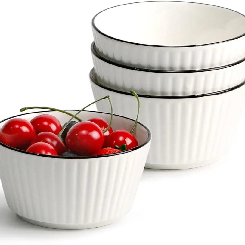 White Ceramic All Purpose Bowls | Soup Bowl