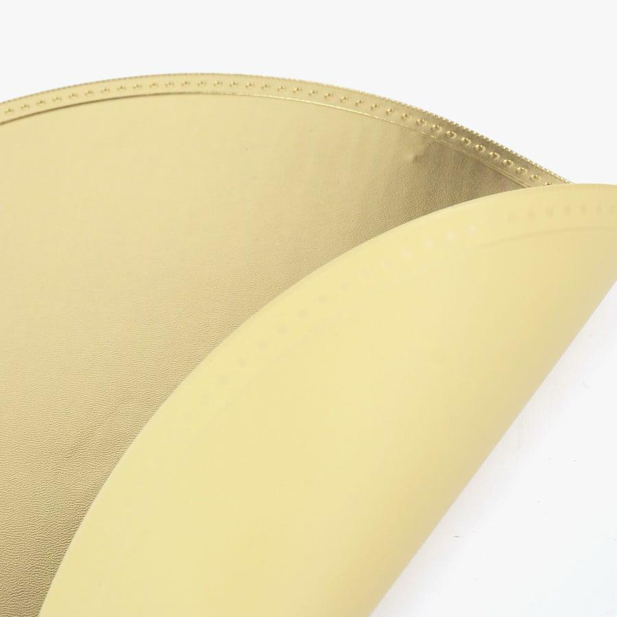 Golden Serving Table Mats | Washable Placemats