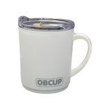 Insulated Coffee Mug With Transparent lid and Handle