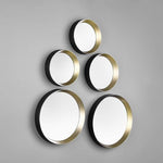 5pcs Round Decorative Wall Mirrors | Wall Décor