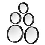 5pcs Round Decorative Wall Mirrors | Wall Décor