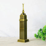 Makkah Clock Tower Metal Model With Clock