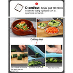 Safe Manual Vegetable Cutter | Onion Slicer, Kitchen Slicer, Potato Slicer | Fruit and Vegetable Slicer