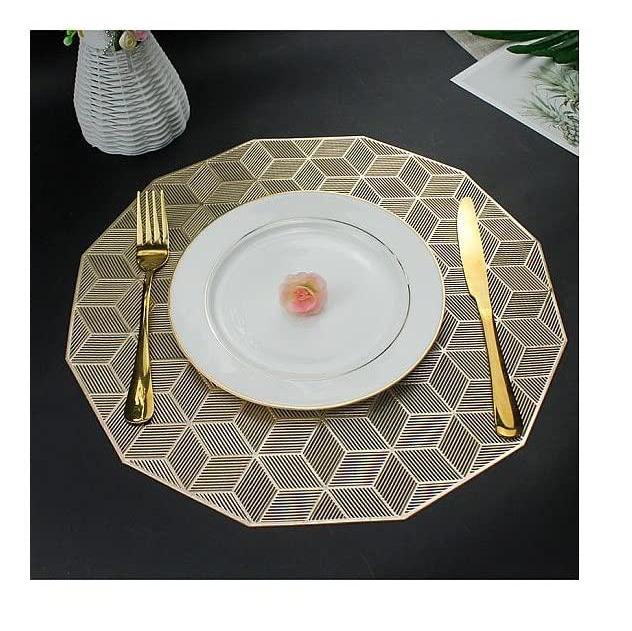 Round Dining Table Mats | Washable Placemats