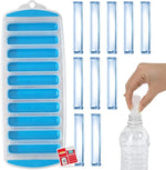 Silicone Narrow Ice Stick Cube Tray with LID Easy Pop Out