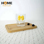 Ripple Bow Glass Coffee Mug