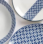 Patterned Ethnic Porcelain Plates - 18 Pieces | Kitchen & Dining