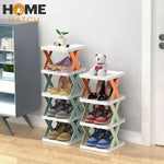 X-Shape Shoe Rack – Multi-Layer Shoe Organizer | Space Saving Shoe Storage