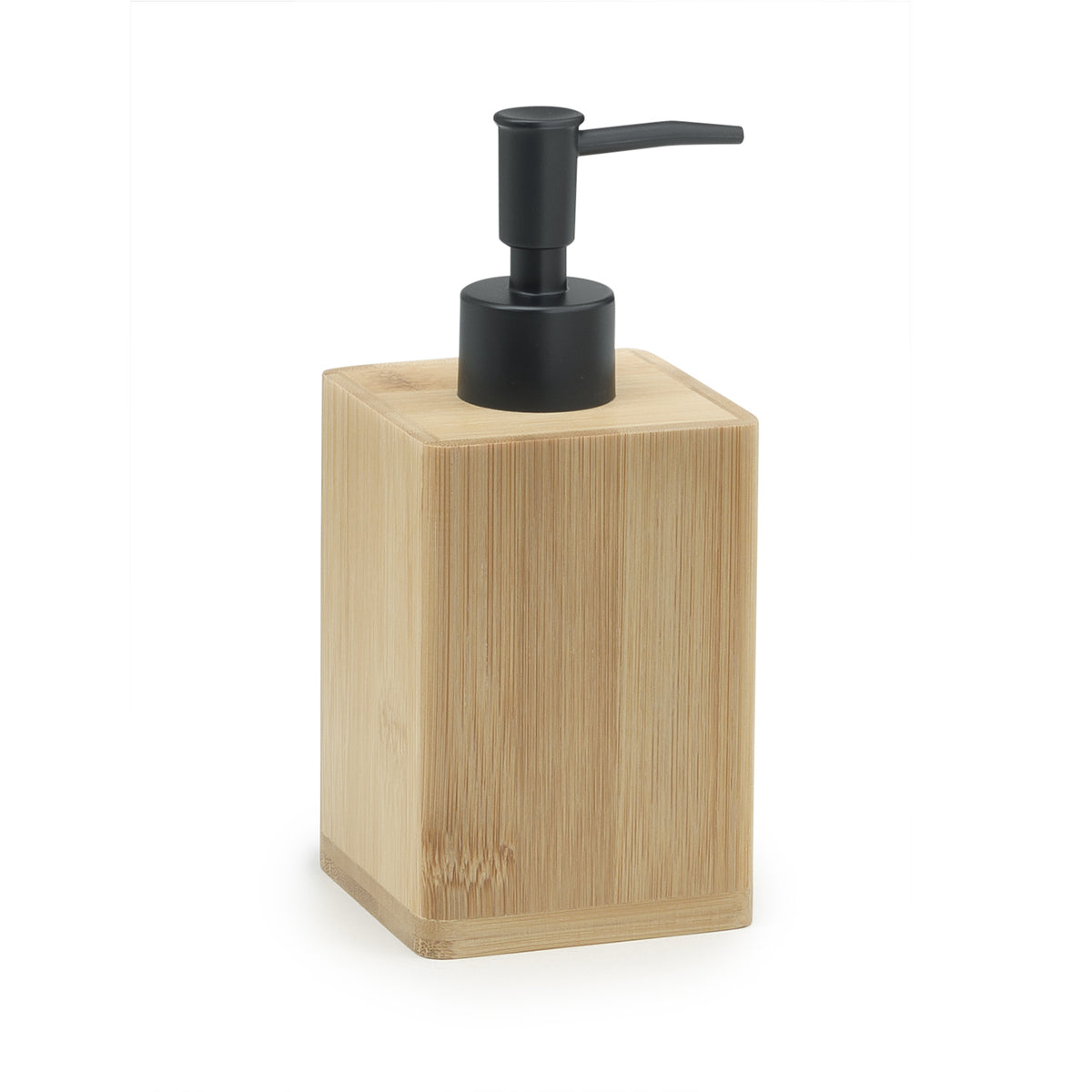 bamboo soap dispenser refillable bathroom and kitchen liquid soap pump – Pakistan