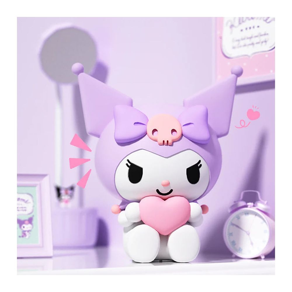 cute Kuromi squishy silicone LED night light USB rechargeable touch control lamp – Pakistan