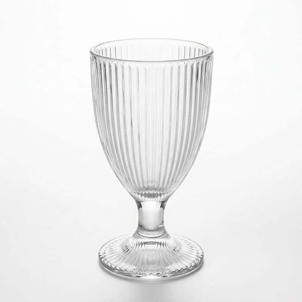 delisoga elegant ribbed wine glass set 6 pcs 340ml premium glassware collection – Pakistanribbed wine glass set PakistanDelisoga glass setelegant wine glasses 340mlpremium glassware Pakistanribbed drinking glassesglass set for diningHome Hatch glasswareluxury serving glassesdecorative wine glassesmocktail glass set Pakistan