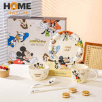 Disney Mickey & Friends Dinnerware Meal Set – 6 Pieces – Limited Edition