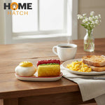 Egg And Hotdog Salt & Pepper Shaker Set – Cute Ceramic Shakers for Dining Table