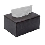 Rectangular Leather Tissue Box