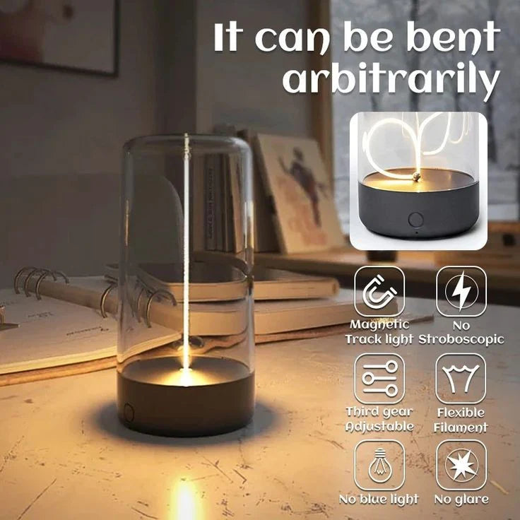 Quantum Line Light – Modern Ambient LED Table Lamp | Home Hatch