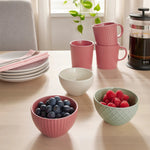 Danny Home Ceramic Bowl Set of 3 (4 Inches) – Microwave Safe Serving Bowls – Home Hatch Pakistan