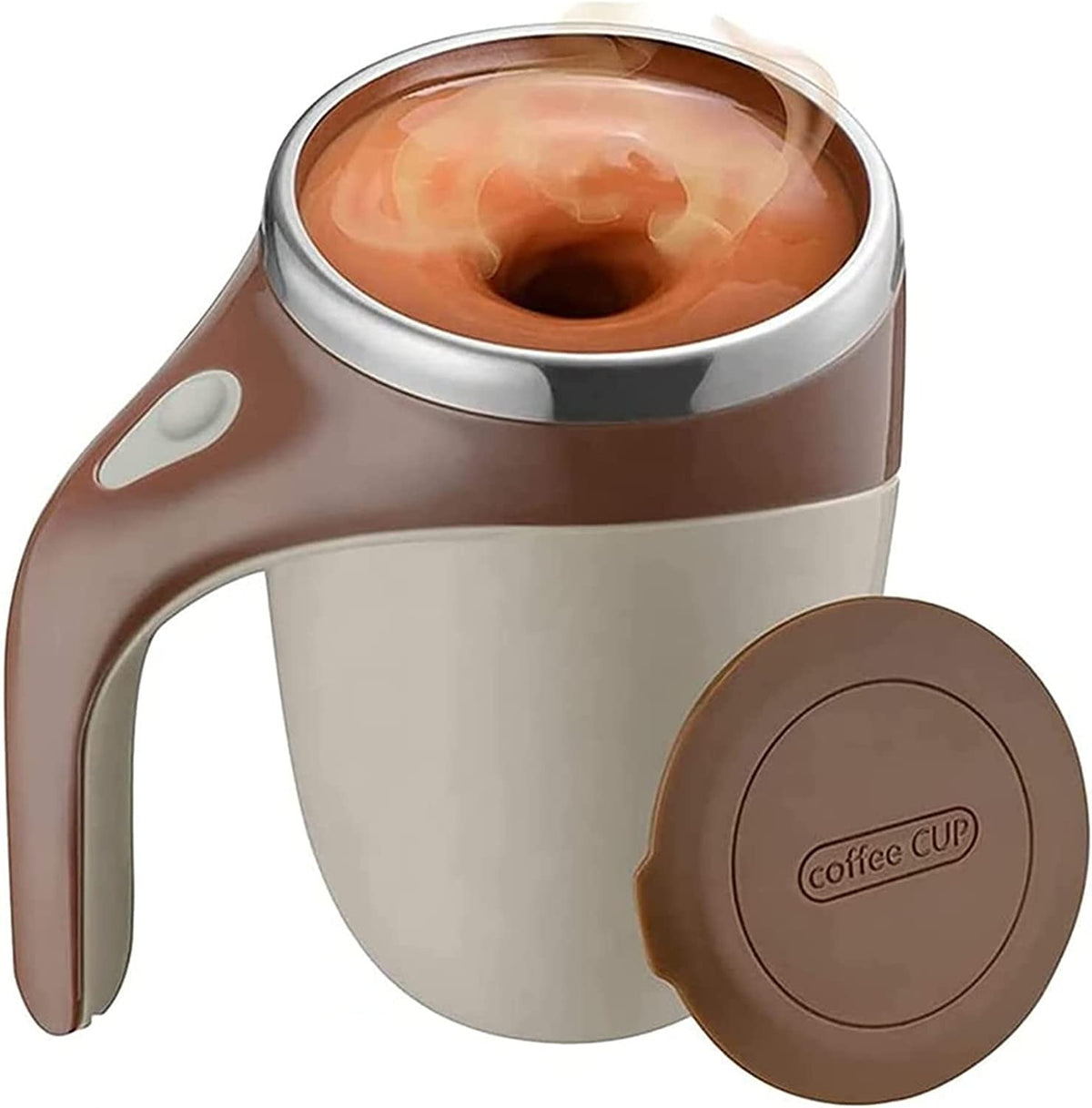 Magnetic Coffee Mug – 380ml Automatic Stirring Mug