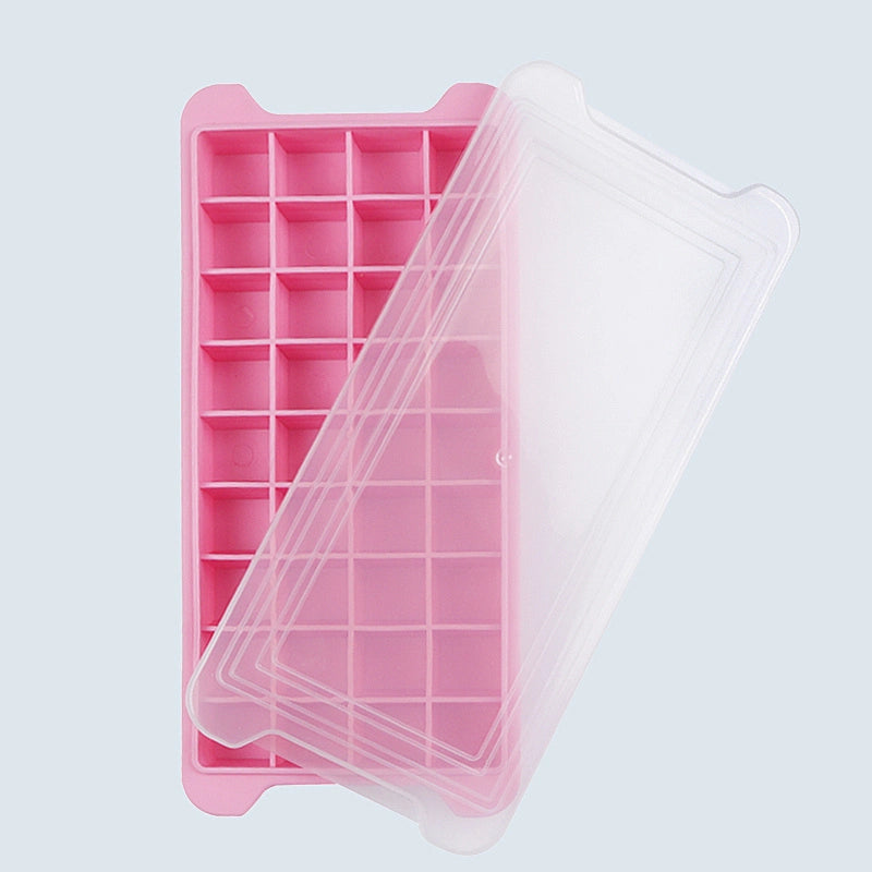 Silicon Multicolor The Sanitary Ice Tray For Freezer