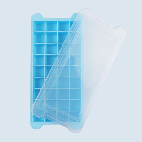 Arctic Chill 1.5'' Silicone Ice Cube Trays With Lids – Hungry Fan