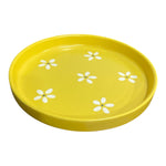 Pastel Colored Flower Print Bonita Platter Plates - 8.5"