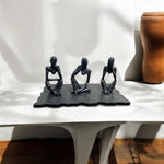 Mannequins Midnight Black Decor Tray | Center Piece