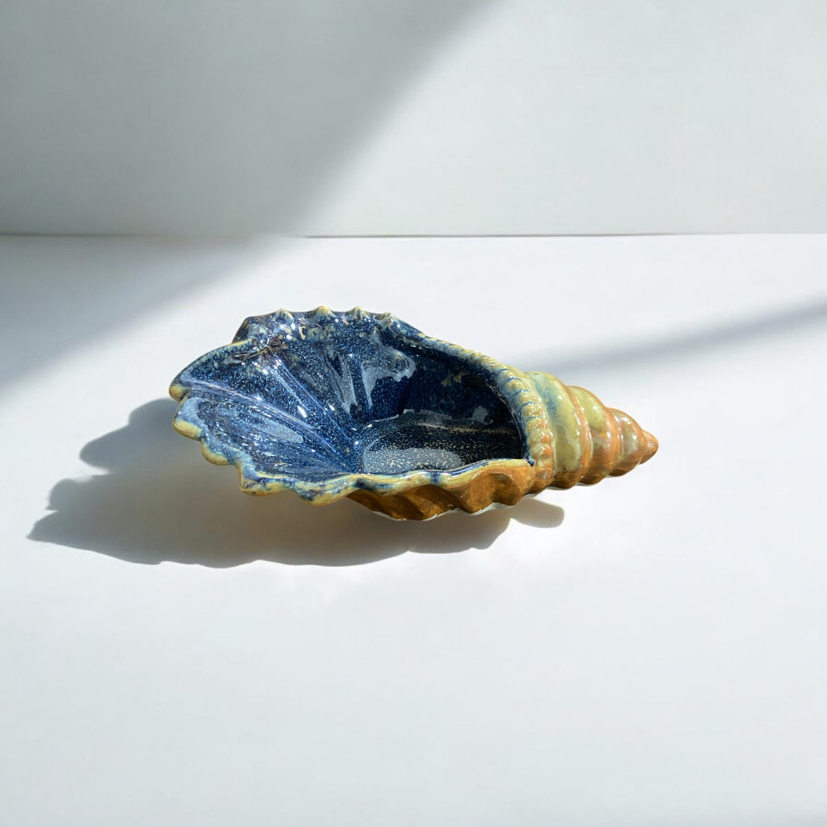 Sea Shell Shaped Ceramic Decor Piece| Center Piece | Home Décor